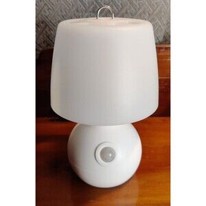 Fulcrum 20020-108 8 Led Sensor White Table Lamp